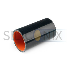 Патрубок силиконовый прямой d 57 L100 black Патрубок силиконовый прямой d 57 L100 black